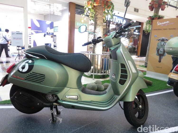 Vespa 300cc di Indonesia Ini Disapa Sei Giorni