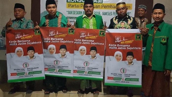Menangkan Khofifah-Emil, PPP Kumpulkan Suara di Sumenep