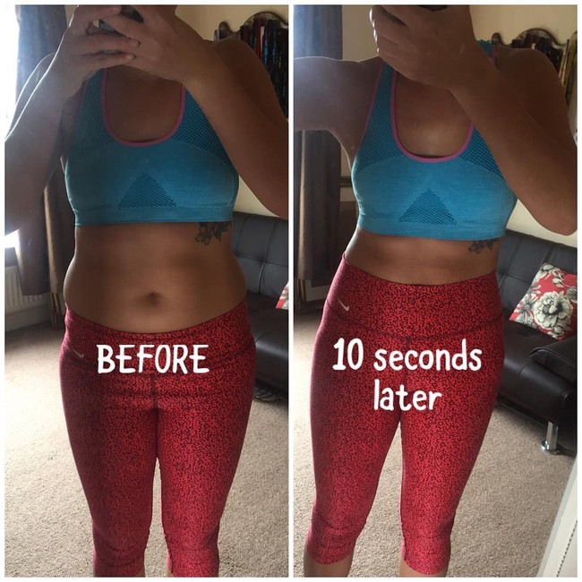 Kebanyakan orang hanya menunjukkan sesuatu yang mereka anggap bagus. Padahal kenyataannya para selebgram dan influencer tak selalu punya bentuk tubuh seksi dan sempurna. Foto: Instagram @onefitcoconut