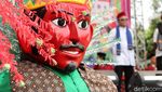 Warna-warni Festival Palang Pintu di Kemang