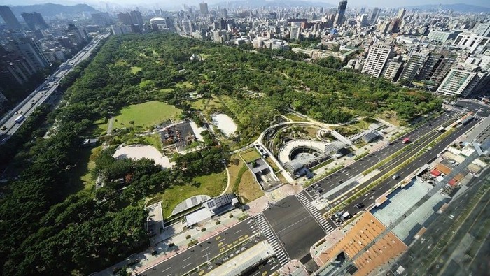 Stasiun MRT Daan Park di Taiwan