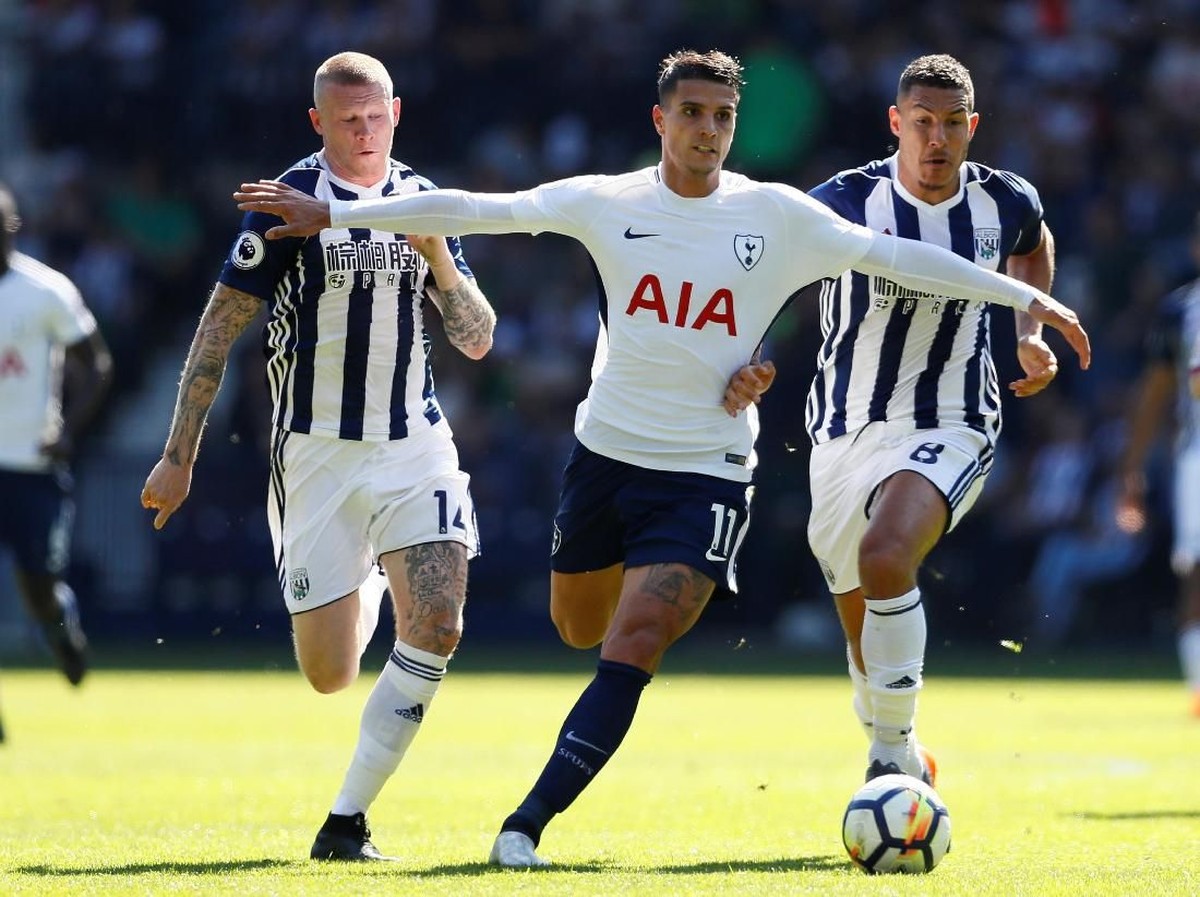 Tottenham Hotspur melawan West Bromwich Albion. (Foto: Jason Cairnduff/Action Images via Reuters)