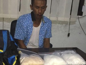3,2 Kg Sabu Asal Malaysia Gagal Masuk ke Madura