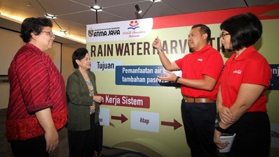 Sistem Pemanfaatan Air Hujan di Rusunawa
