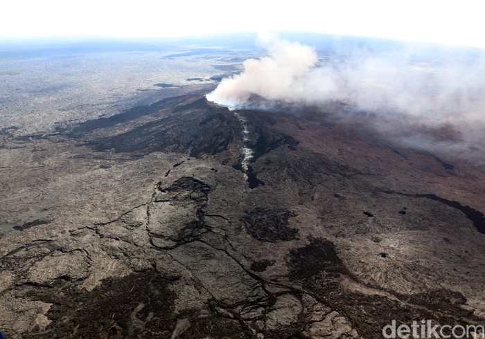 Gunung Kilauea Di Hawaii Meletus Foto 6