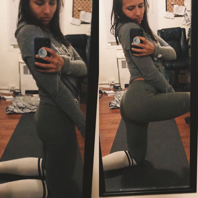 Tubuh yang langsing dan atletis bisa dengan mudah dimanipulasi. Namun tak semuanya orang menunjukkannya di Instagram. Foto: Instagram @projectmarathongirl