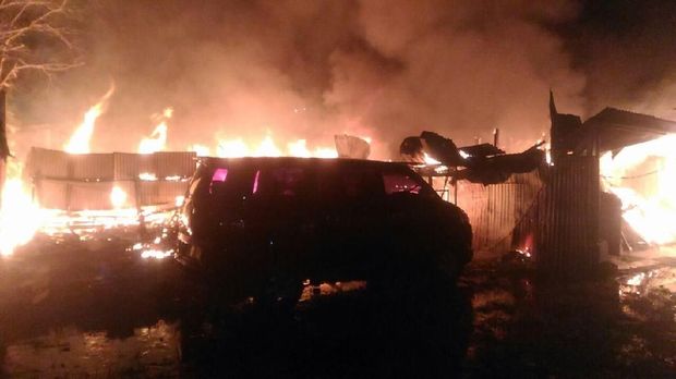 Kontrakan di Gambir Terbakar Karena Kompor Gas, Tak Ada Korban Jiwa