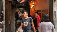 Belum diketahui penyebab kebakaran ini.