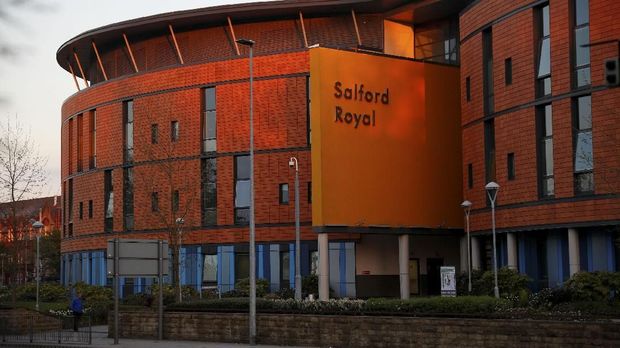 RS Salford Royal tempat SIr Alex Ferguson mendapat perawatan serius.