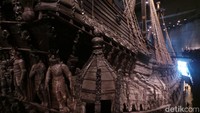 Foto: Kapal Vasa rampung dibikin pada 1628. Pelayaran pertama pada 10 Agustus tahun itu dan tenggelam. (Idham-detikcom)