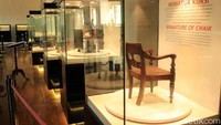 Miniatur dan furnitur yang dahulu digunakan di Museum Fatahillah zaman Belanda (Randy/detikTravel)