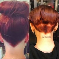 Potongannya tidak rata bahkan pitak. Wanita ini benar-benar mendapatkan bencana. Foto: Reddit illbeige 