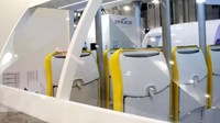 Ada lipatan di belakang kursi. Di kursi pesawat umumnya, lipatan ini berisi meja untuk makan. Istimewa/Avio Interiors/Fastcodesign.