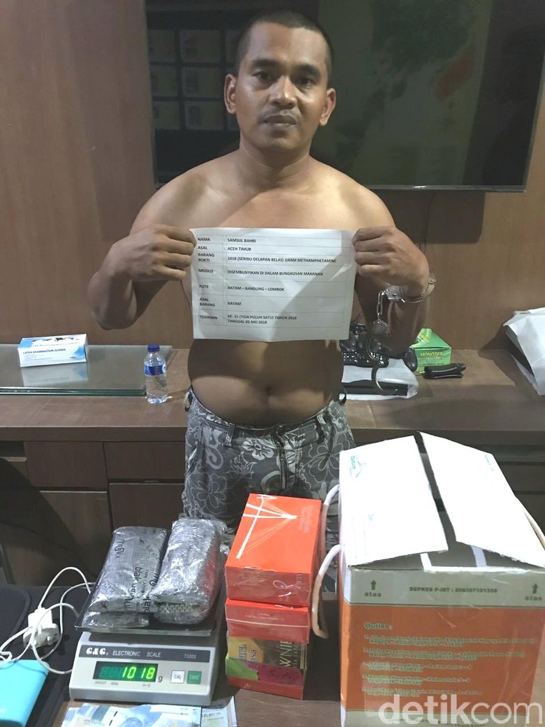 Bea Cukai Batam Sita Bolu Sabu Seharga Rp 1 Miliar Bea Cukai Batam Sita Bolu Sabu Seharga Rp 1 Miliar