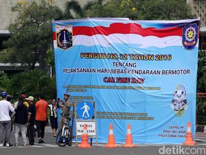 Sandi Tak akan Hapus CFD Meski Pernah Disusupi Agenda Politik