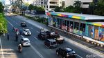Berbahaya, Potong Jalan Thamrin Usai Naik TransJakarta