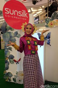 Cantiknya 3 Hijabers Makassar dengan Baju  Adat  di Sunsilk 
