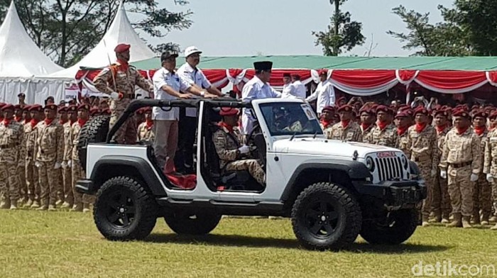 Di Depan Kader Gerindra, Prabowo: Menangkan Gus Ipul Dulu