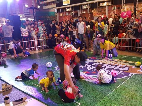 Seru! Saat Anak-anak Berlomba di Kampung Piala Dunia Anak