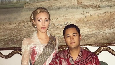 Momen Mesra Panji Trihatmodjo dan Varsha Strauss Jelang Nikah