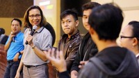 Para peserta berinteraksi langsung dengan pemateri dengan cara yang lebih santai dan asyik. Foto: dok. Michelin