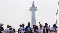 Mardani Ali Sera mengatakan #2019GantiPresiden merupakan gerakan bersama. Tokoh gerakan ini adalah relawan.