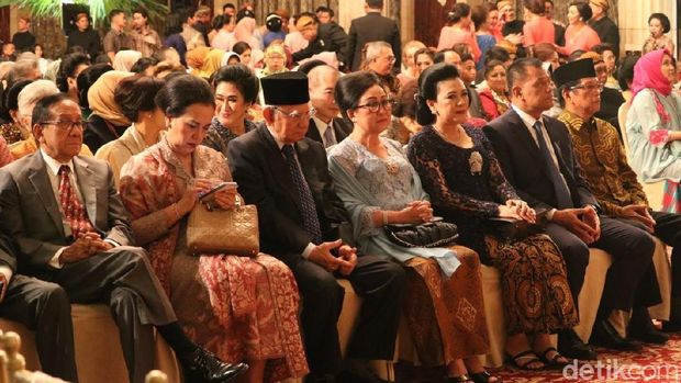 JK Jadi Saksi Nikah Putri Tutut Soeharto, Puan hingga Gatot Hadir
