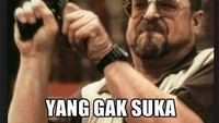 Selain meme buat pencinta durian, ada juga nih meme buat yang nggak suka durian. Kok memenya serem. Awas ditembak! Foto: Istimewa