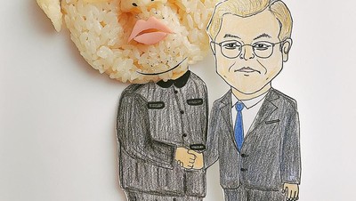 Seniman Jepang Ini Bikin Rice Ball Bentuk Ed Sheeran sampai Kim Jong-un