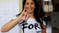 Puluhan ribu warga Lebanon yang tinggal di kapal sudah memberikan suara mereka awal pekan ini. (Foto: Dok. REUTERS/Mohamed Azakir)