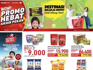 Promo Camilan Beli 2 Gratis 1 di Transmart Carrefour