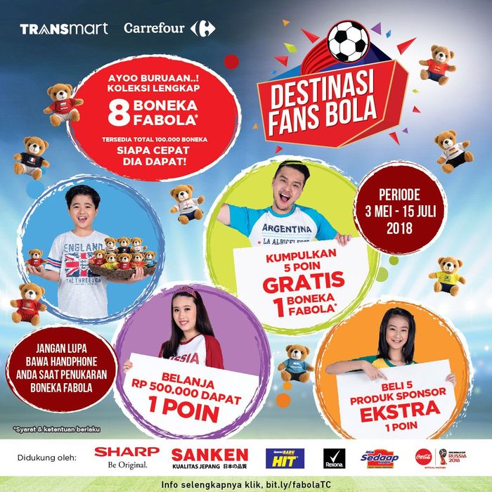 Transmart Carrefour Hadir Menjadi Destinasi Para Fans Bola