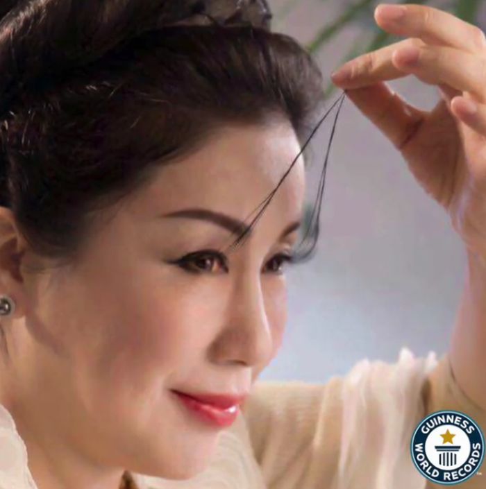 Potret You Jianxia Wanita Dengan Bulu Mata Terpanjang Di Dunia Foto 5 Potret You Jianxia Wanita Dengan Bulu Mata Terpanjang Di Dunia Foto 5