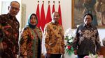 Pimpinan DPD Temui Presiden Jokowi di Istana Bogor