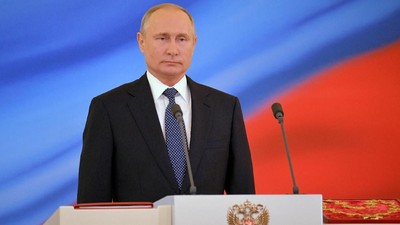 Foto: Putin Dilantik Jadi Presiden Rusia untuk Periode Keempat