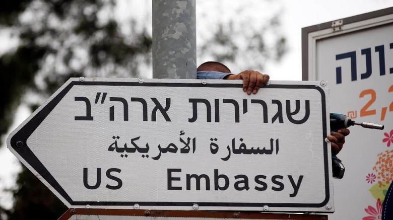 AS Gabungkan Misi untuk Palestina dengan Kedubesnya di Yerusalem AS Gabungkan Misi untuk Palestina dengan Kedubesnya di Yerusalem