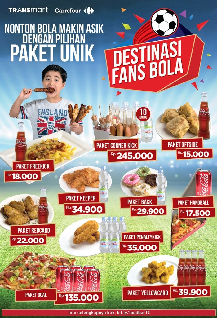 Nonton Bola Makin Asik dengan Pilihan Paket Unik Transmart
