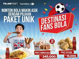 Nonton Bola Makin Asik dengan Pilihan Paket Unik Transmart