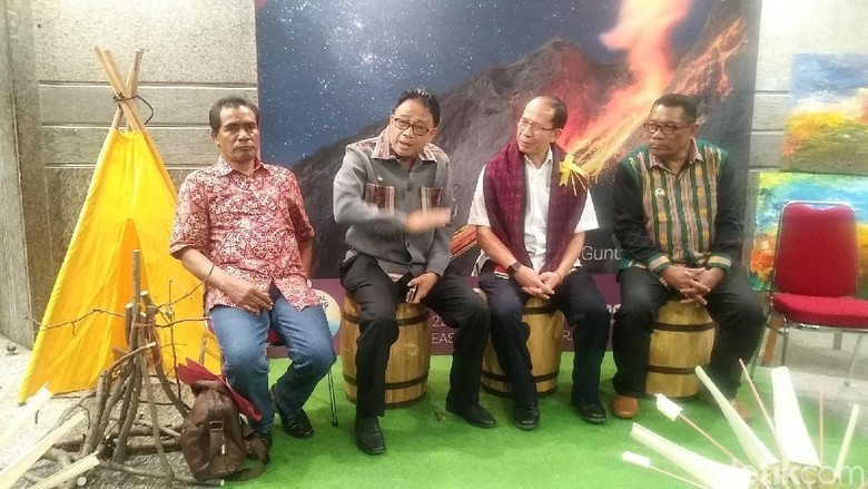 Foto: Suasana press conference Festival 3 Gunung Lembata di Kemenpar (Randy/detikTravel) Foto: Suasana press conference Festival 3 Gunung Lembata di Kemenpar (Randy/detikTravel)