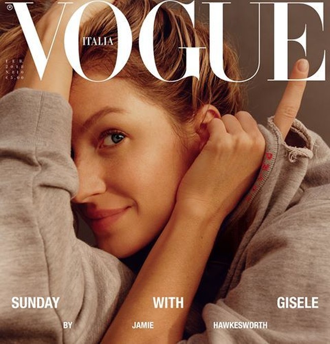 Gisele Bündchen memang sudah punya wajah cantik dan proprosia meski tak pakai makeup. Tak heran jika ia pernah jadi model termahal. Untuk Vogue Italia edisi February 2018 pun terlihat menawan meski tampil bare face. Foto: Instagram