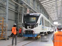 Pabrik LRT di Madiun