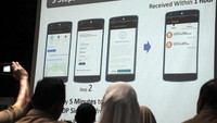 Pengajuan izin dengan aplikasi ini lebih singkat karena hanya dengan tiga langkah. Tiga langkah itu yakni pengunggahan dokumen, tagging lokasi, serta disclaimer. Kemudian, dalam waktu 30 menit, pemohon sudah dapat menerbitkan SIUP dan TDP-nya sendiri. Foto: dok. Pemprov DKI