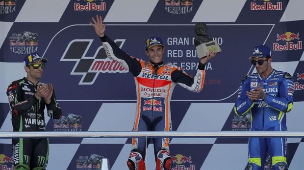 Di MotoGP 2018 Iannone sudah dua kali naik podium.