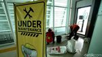 Jalur Tuna Netra Mengarah ke Jendela di Soetta Diperbaiki