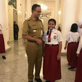 Cerita soal Murid SD Patungan Ro 10 Ribu Beli Kue Ultah Anies