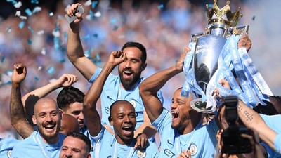 Sah! Manchester City Juara Premier League 2017/2018