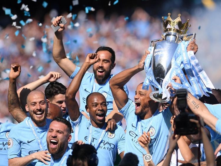 Sah! Manchester City Juara Premier League 2017/2018