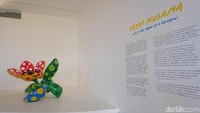 Lewat pameran Yayoi Kusama: Life is the Heart of a Rainbow, eksibisinya dibuka untuk umum pada 12 Mei hingga 9 September 2018.  Foto: (Agnes/detikhot)