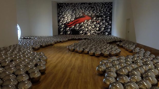 Menyelami Dunia Polkadot, Jaring hingga Labu Yayoi Kusama di Jakarta