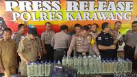 Polres Karawang Gandeng Polda Jateng Berangus Miras Ciu